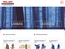 Tablet Screenshot of doscornio.com